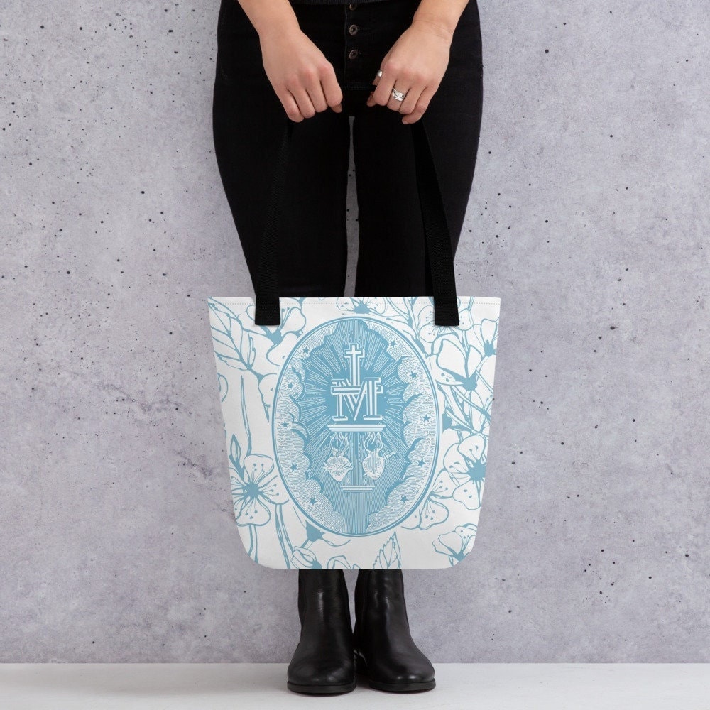Miraculous Medal Tote bag