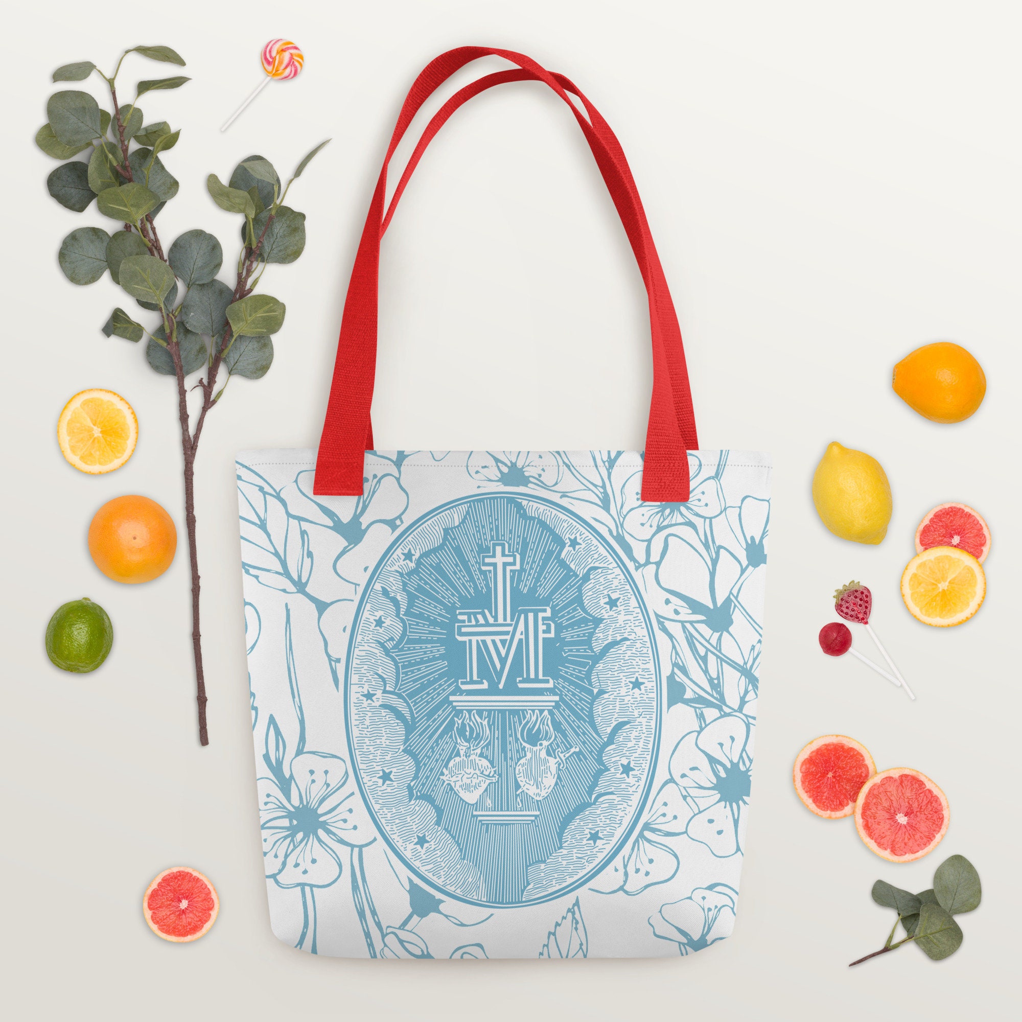 Miraculous Medal Tote bag