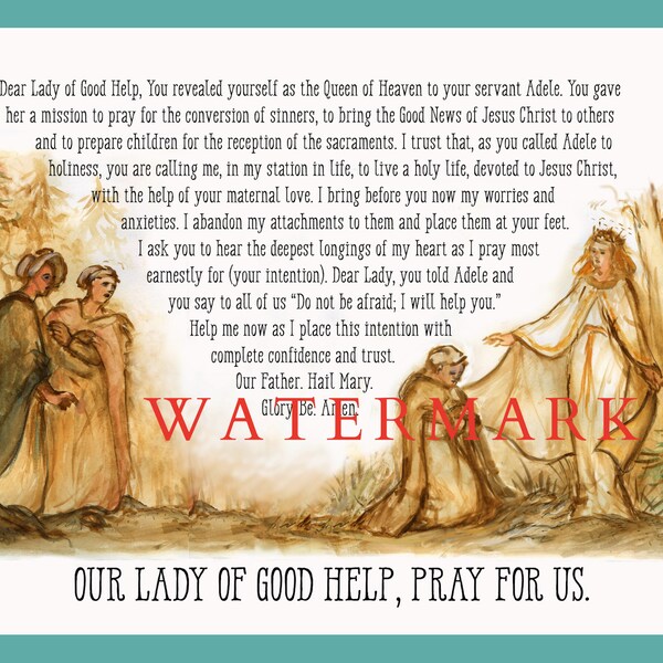 Our Lady Of Good Help Etsy Our Lady Of Good Help Etsy