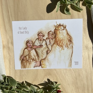 Our Lady of Good Help, Our Lady of Champion, Catholic Virgin Mary Print