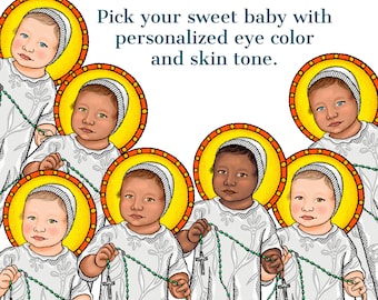 PERONALIZED Baby Loss Print, Catholic Miscarriage Gift, stillbirth memorial, sympathy gift