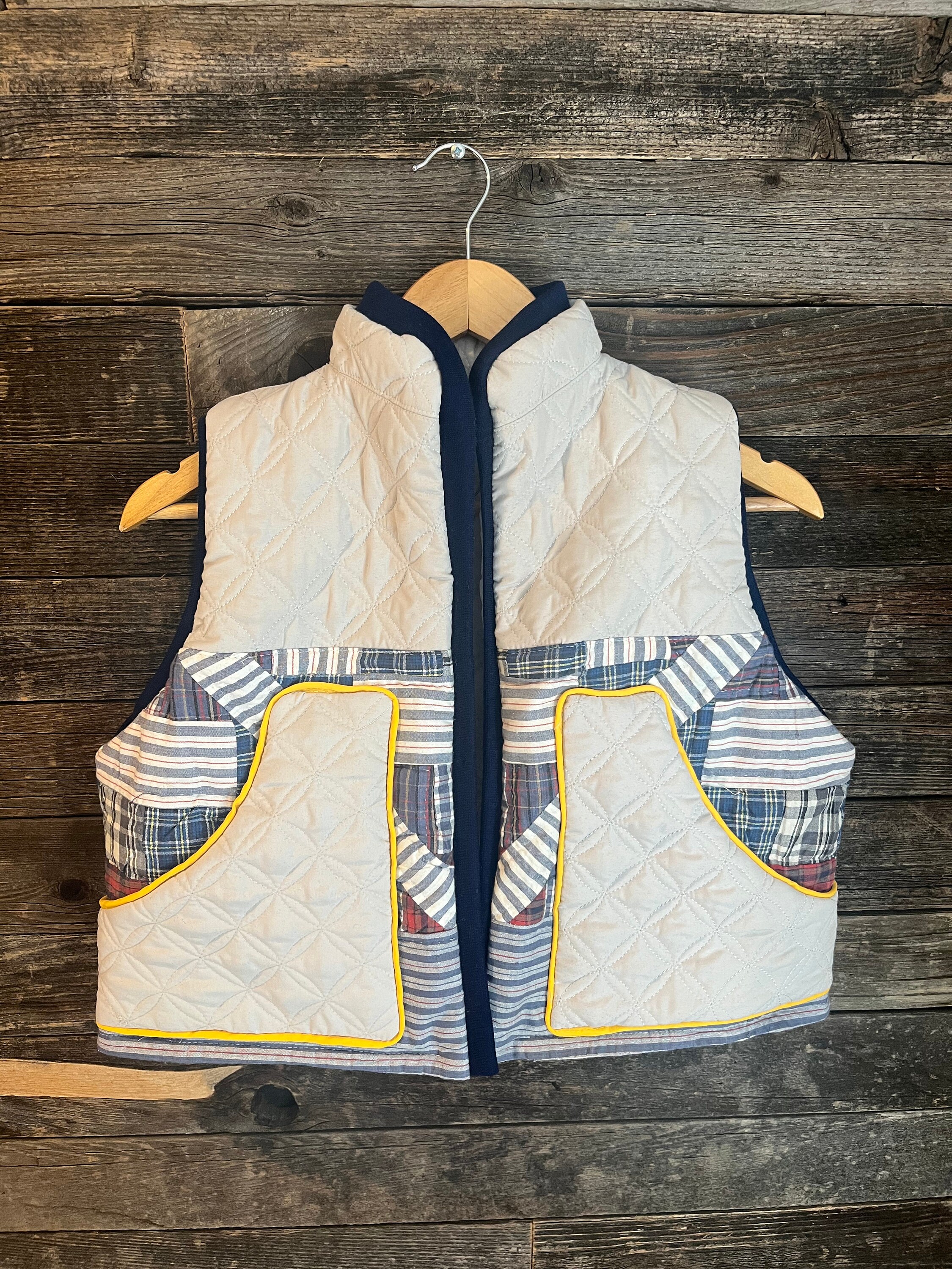 Blue Willow Quilted Vest