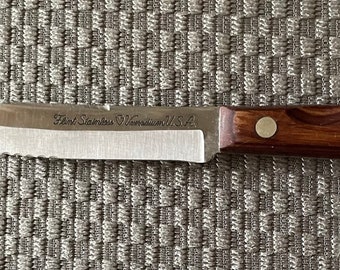 Vintage Stainless Vanadium Paring Knife