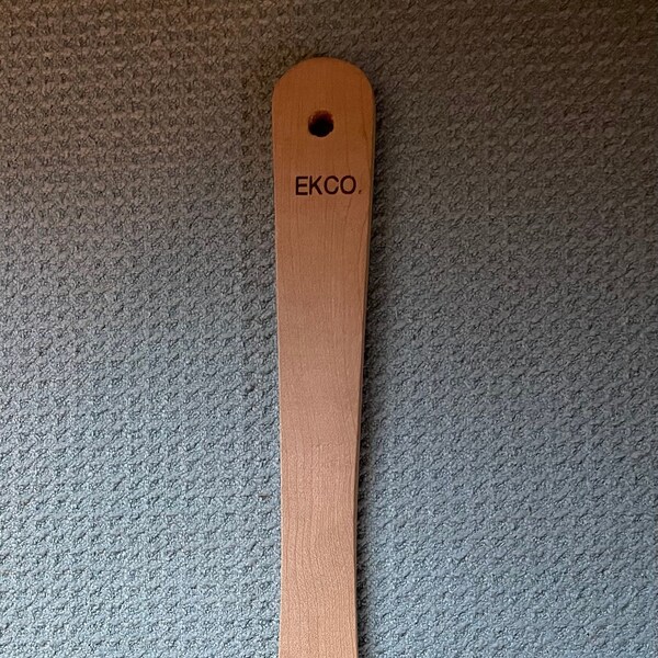 Ekco Wooden Straight Spatula