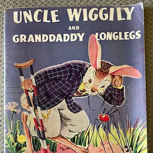 Vintage Group Of 4 Uncle Wigglily Story Books
