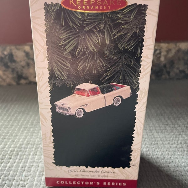 Vintage Hallmark 1955 Chevrolet Cameo Ornament