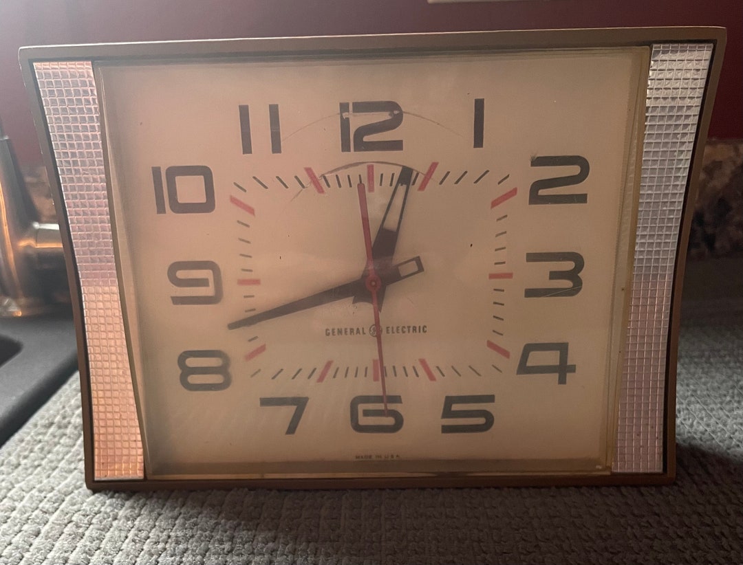 Vintage General Electric Wall Clock Etsy