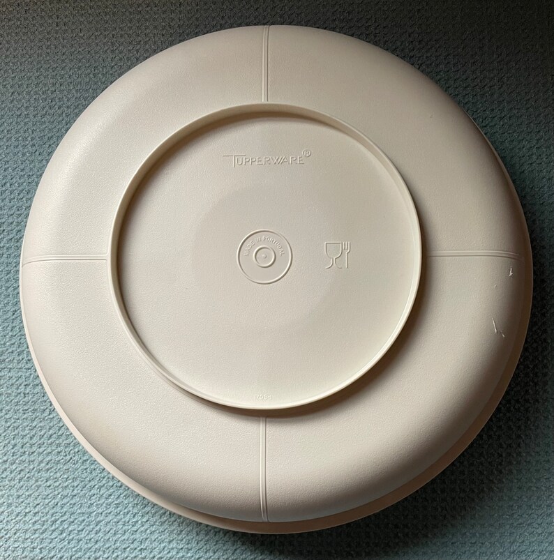 Tupperware Bottom Vintage Tupperware Divided Container 1708 - Etsy