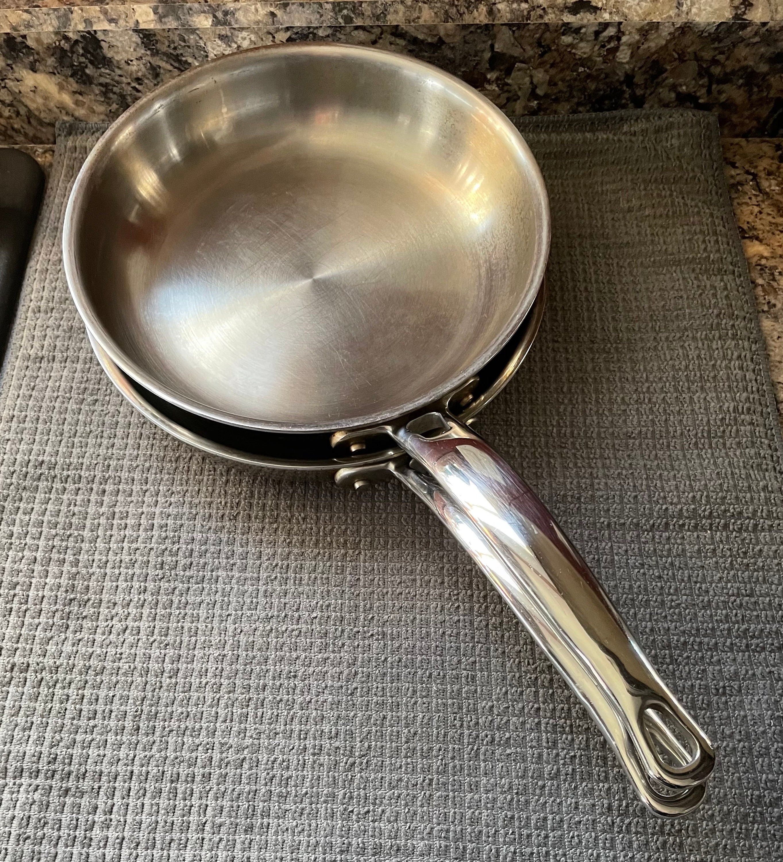 Vintage Lifetime 10 1/2 Inch Frying Pan/Skillet 18-8 Stainless