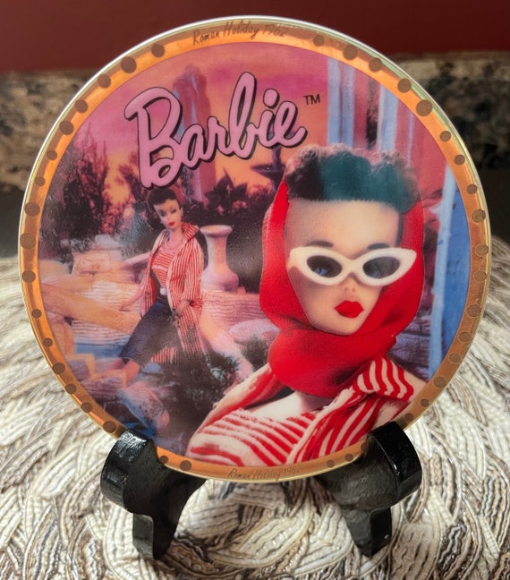 Vintage Barbie With Love Roman Holiday 1962 Mini Plate by Enesco Etsy