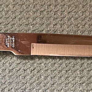 Vintage Vernco Stainless Steel Advertising Kitchen Knife