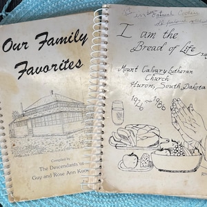 Vintage Upper Midwest Cookbooks - Set Of 2