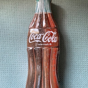 Vintage Coca Cola Bottle Tin