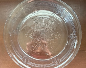 Vintage Fire King Sapphire Blue Philbe Pie Plate - 3 Available