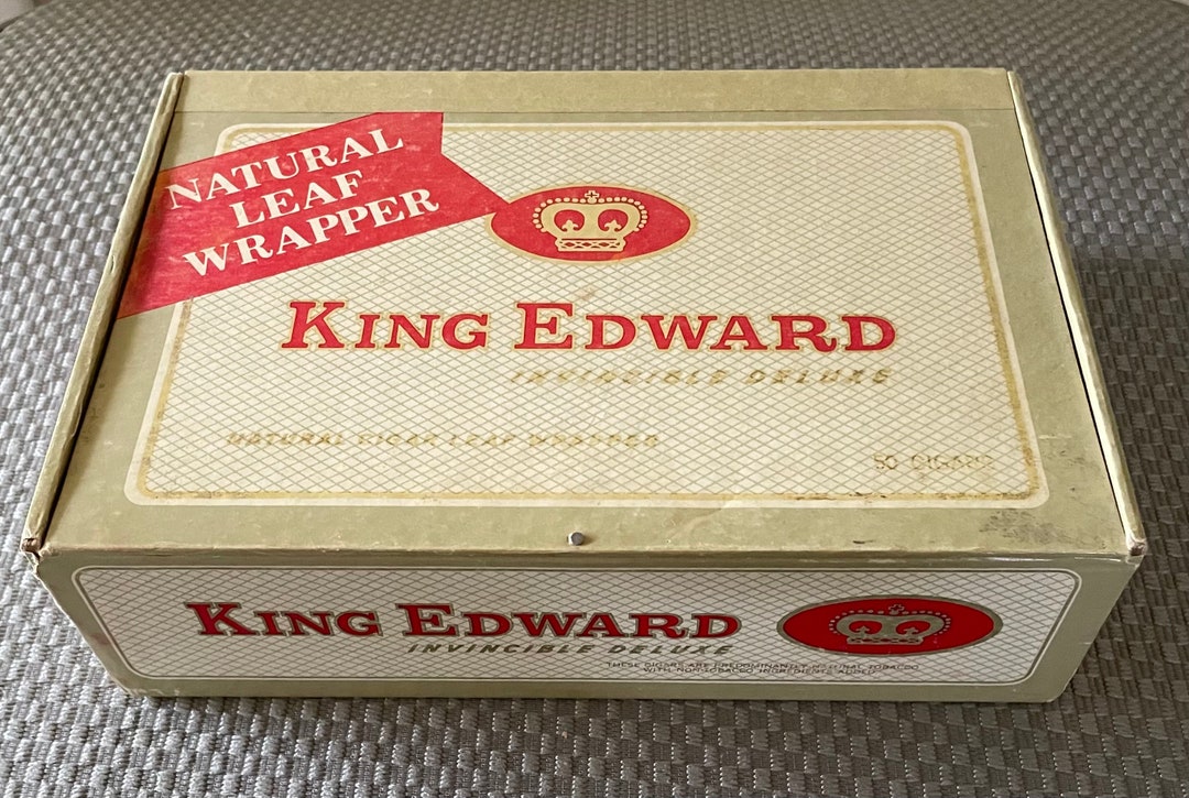 Vintage King Edward Cigar Box Etsy