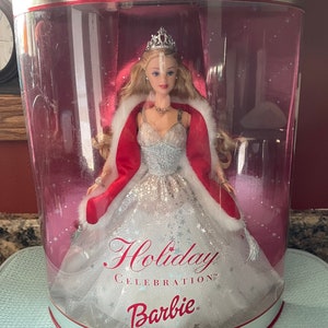 Vintage Holiday Celebration Barbie 2001 Edition - Etsy