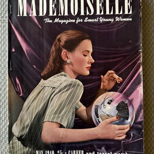 Vintage Mademoiselle Magazine May 1940
