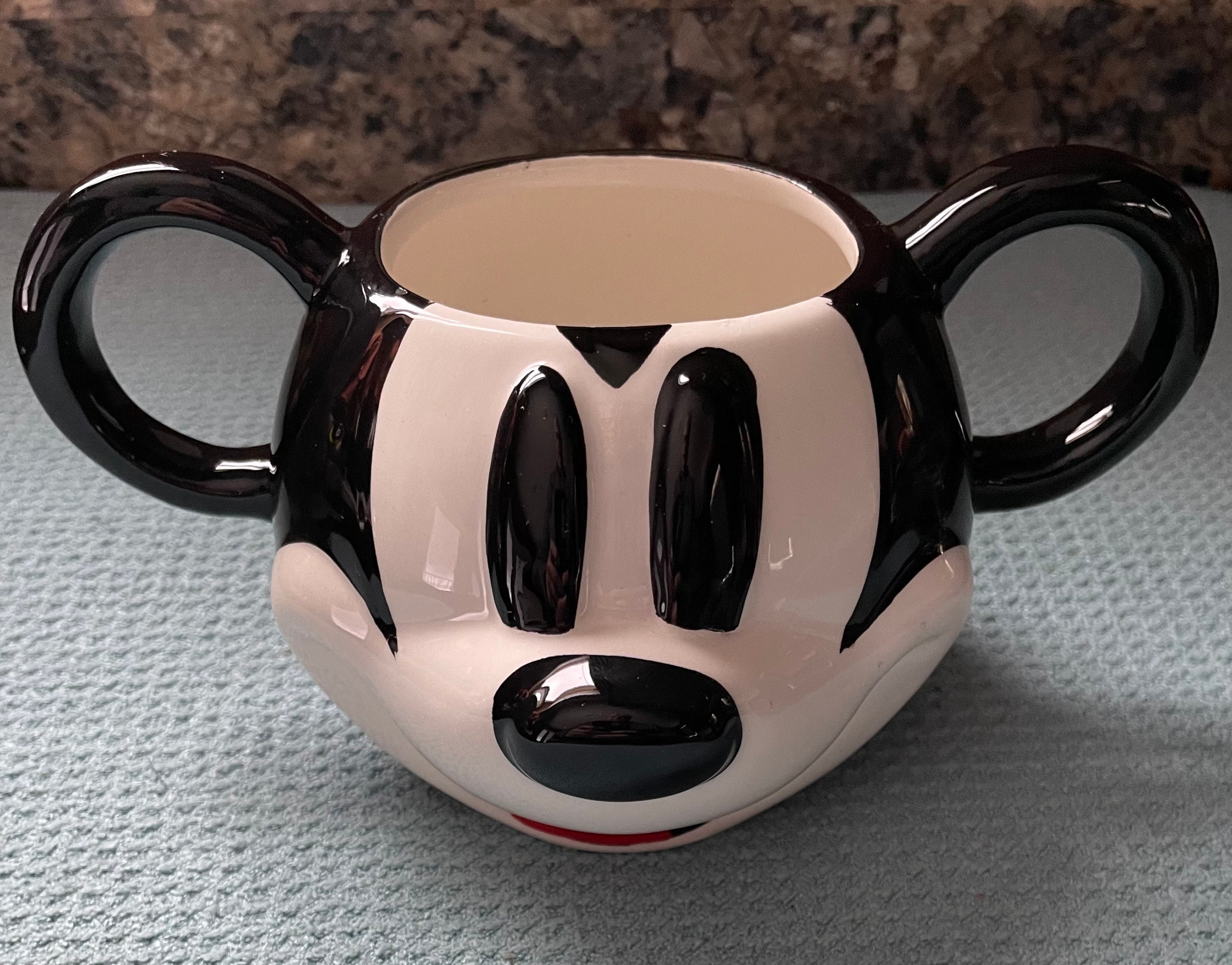 Disney Mickey & Friends Ceramic Travel Mug and Mug Warmer Set Nice