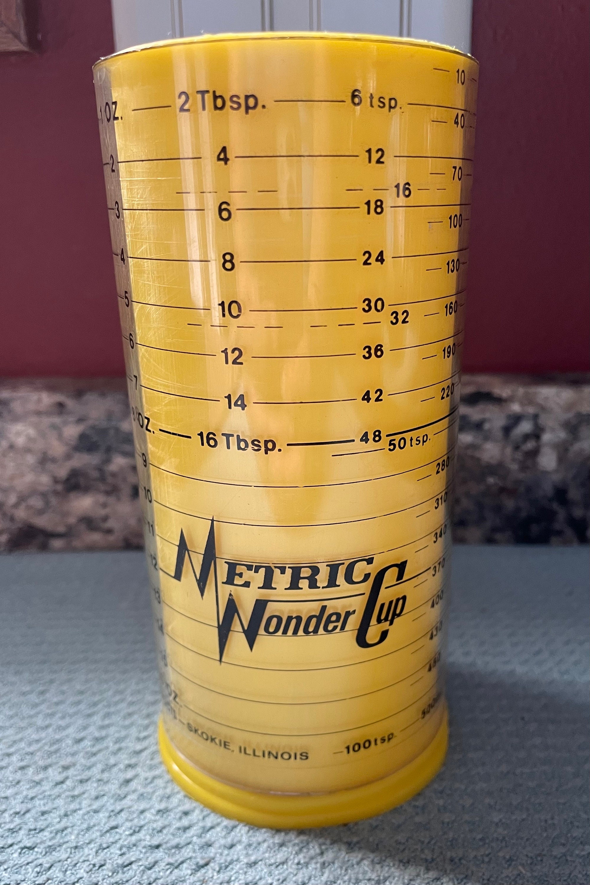 Wonder Cup Metric Measuring Cup Coffee Measuring Dry