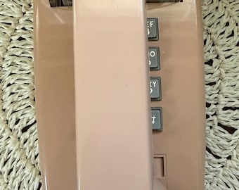 Vintage Touch Tone Wall Telephone by Cortelco - Tested