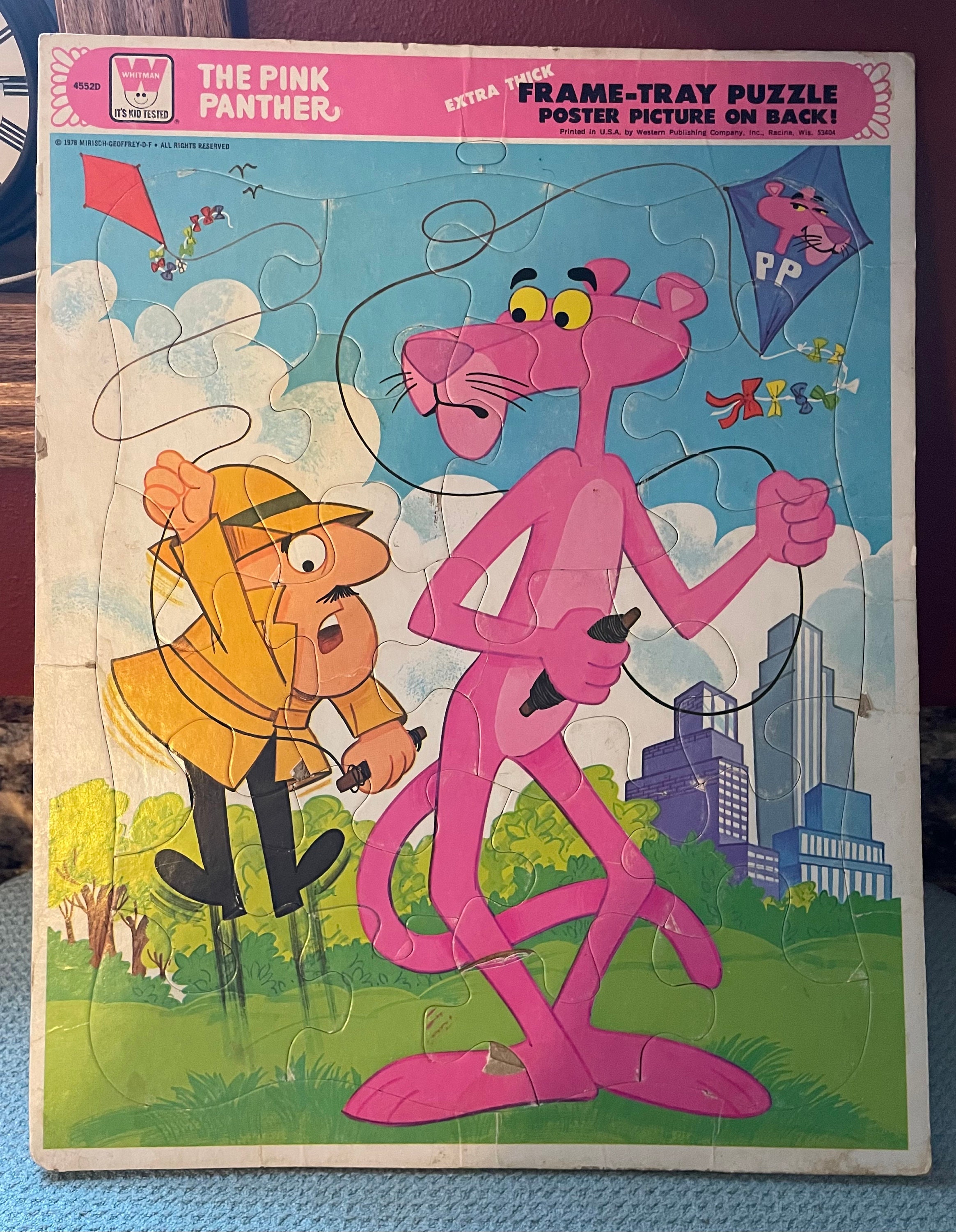 Pink Panther Puzzle - Etsy