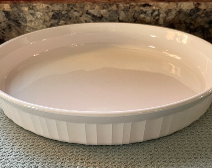 Vintage Corning Ware Quiche Pan Etsy