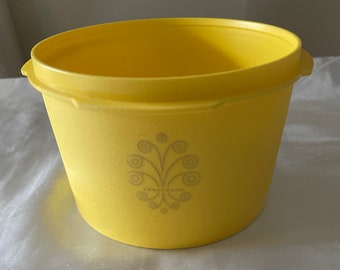 Vintage Tupperware Small Servalier Canister