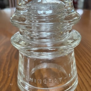 Vintage Hemingray Glass Insulator #17