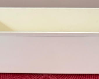 Vintage Plastic Freezer Bin