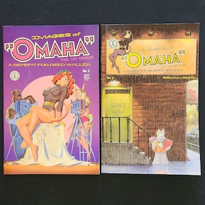 Images of Omaha the Cat Dancer #1,2 (1992) Kitchen Sink Comix Rich Larson