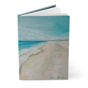 Hardcover Journal, Diary Journal, Notebook Journal, Hardcover Notebook, Sea Gift, Seascape, Ocean Journal, Beach, Coastal, Lined Journal