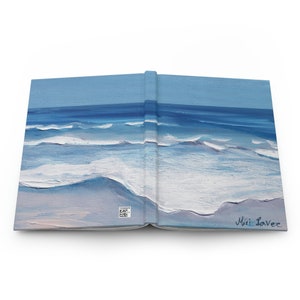 Hardcover Journal, Notebook Journal, Hardcover Notebook, Ocean Journal, Sea Gift, Ocean Gift, A5 Journal, Lined Diary, Nature Lover Gift