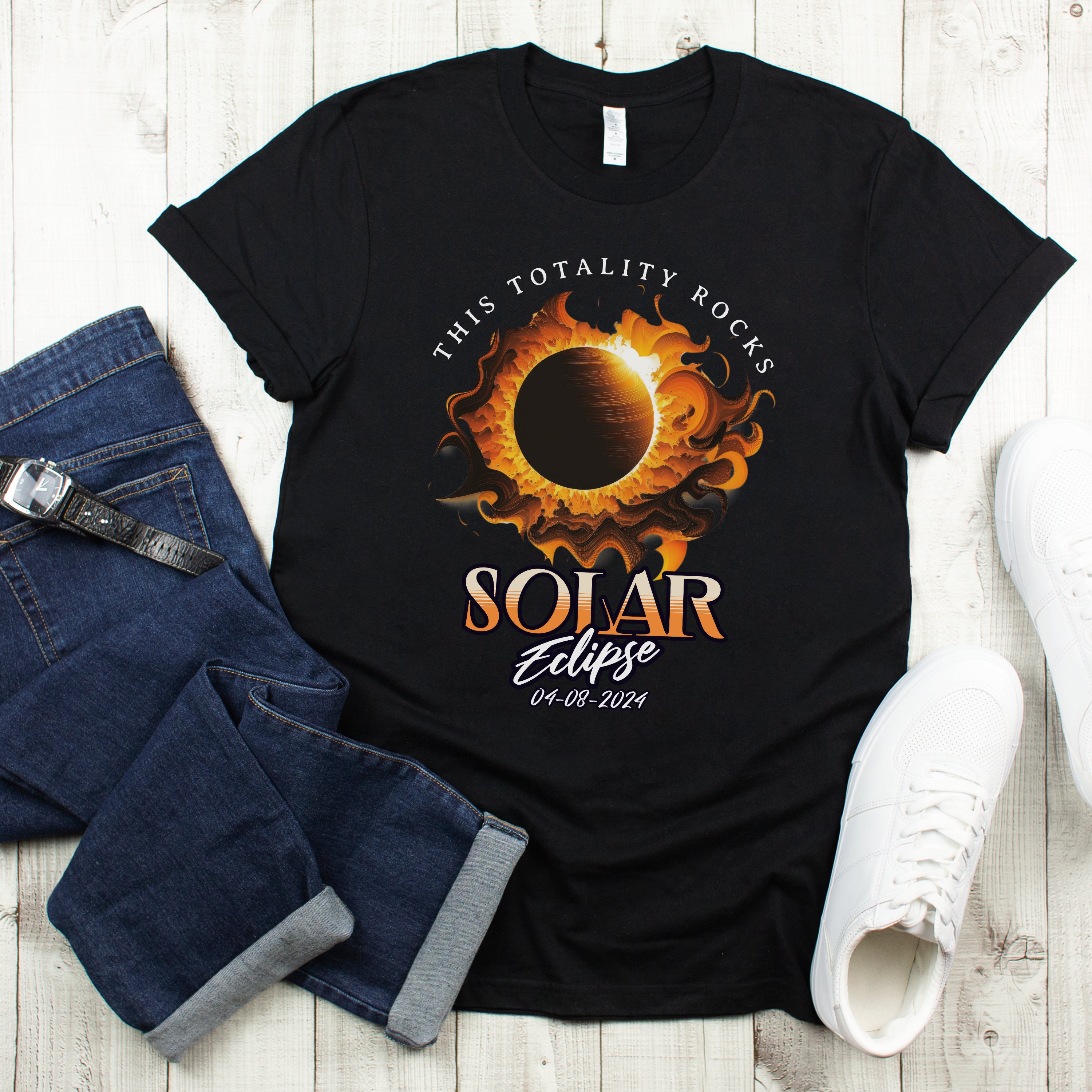 Solar Eclipse 2024 Sun Shirt Total Solar Eclipse April 8th Tshirt Sun ...