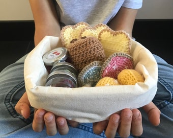 Breakfast basket dinner crochet