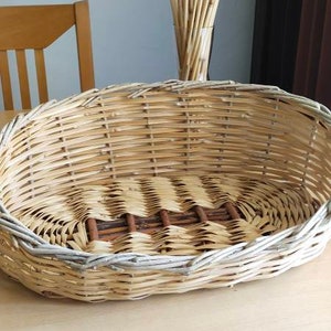 Weidenkorb zum Ordnen für Katze, Hund und Haustier