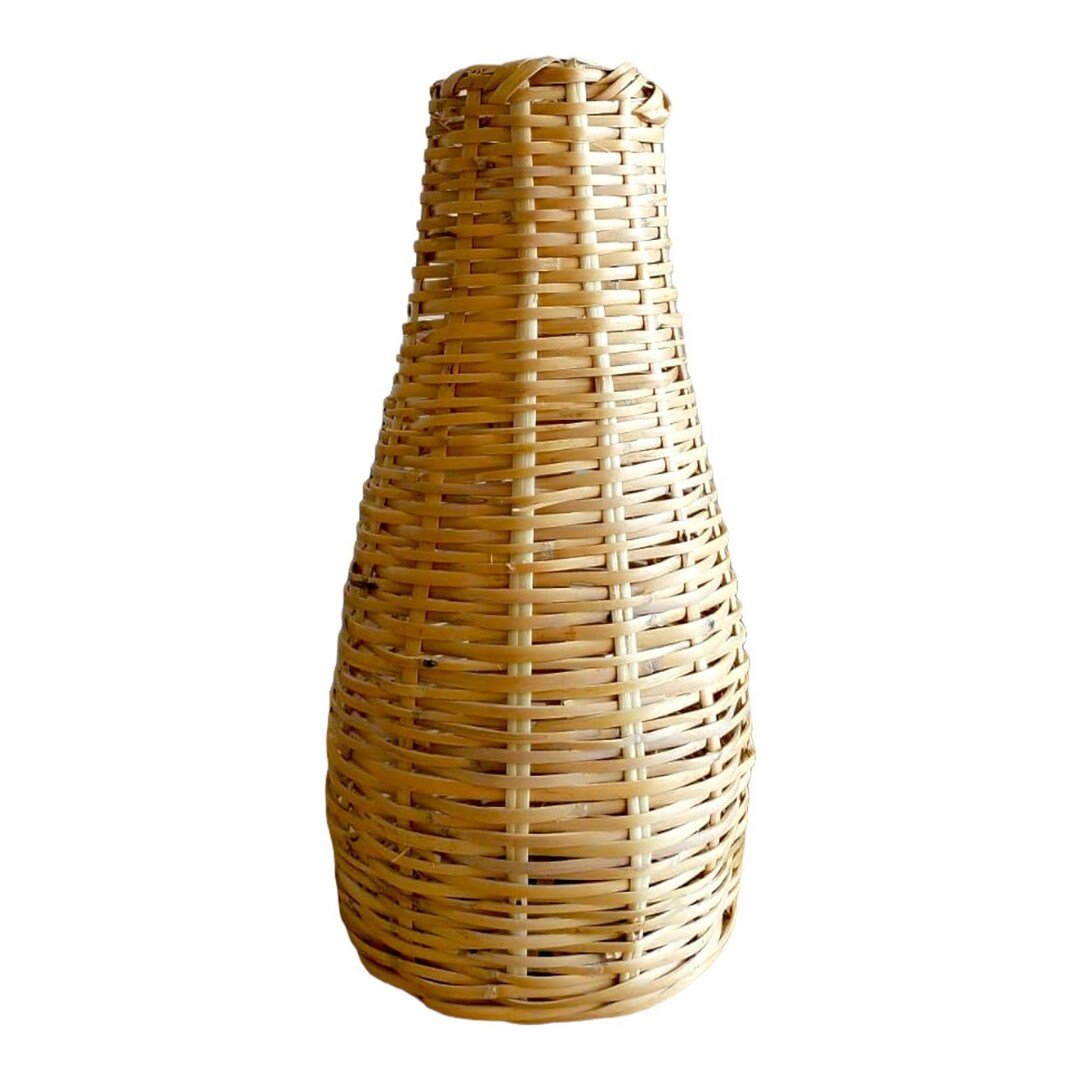 Handmade Wicker Vases Etsy