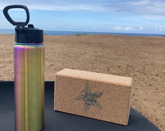 Bloque de yoga de corcho personalizado