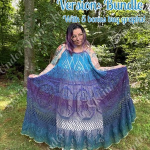 Bundle All Bugs - Creepy Crawly Cuties Crochet Dress or Skirt Pattern