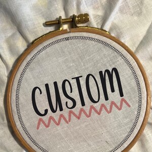 Personalized custom Embroidery