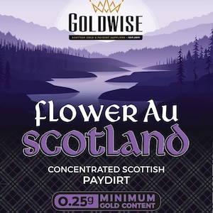 Scottish Gold Paydirt 22ct - samorodki, zbieracze i mączka złota! (Płukanie złota)