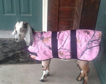 Insulated Goat Coat 24" topline - Perfect for Pygmies