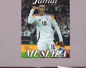 Jamal Musiala "artists of the Game" Limited, Topps Match Attax Soccer 2024.  Soccer Card. Trading Card. Combined Shipping. - Etsy