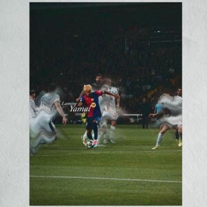 Lamine Yamal VS Inter Poster