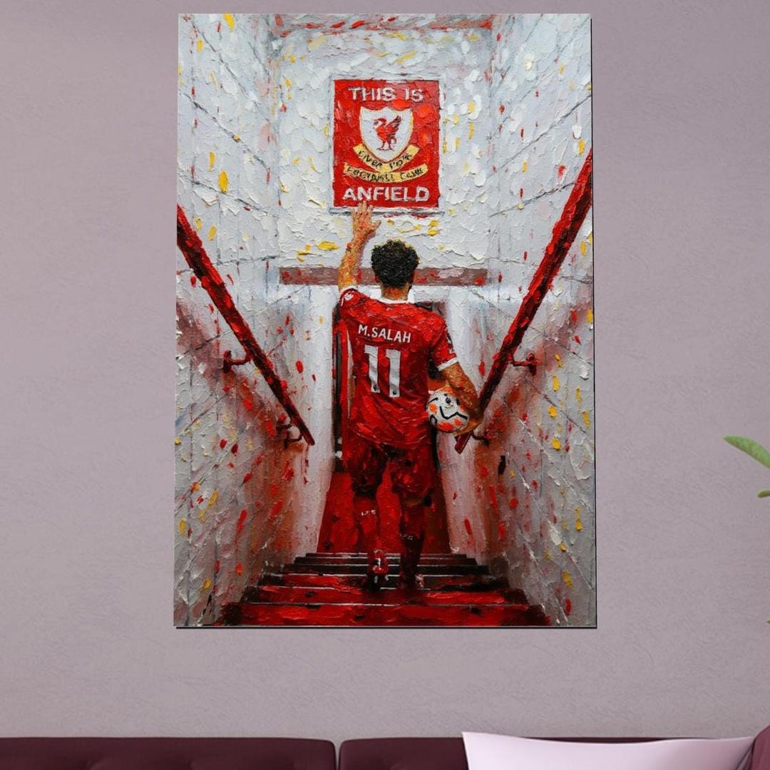 Mo Salah Liverpool FC Poster - Etsy