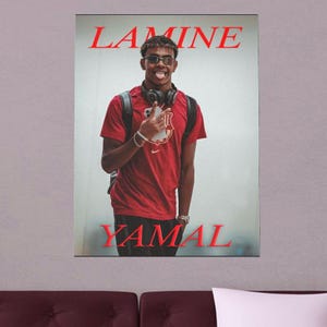 Lamine Yamal Barcelona FC Posters