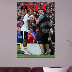 Trent Alexander-Arnold Liverpool FC Kiss Celebration Posters