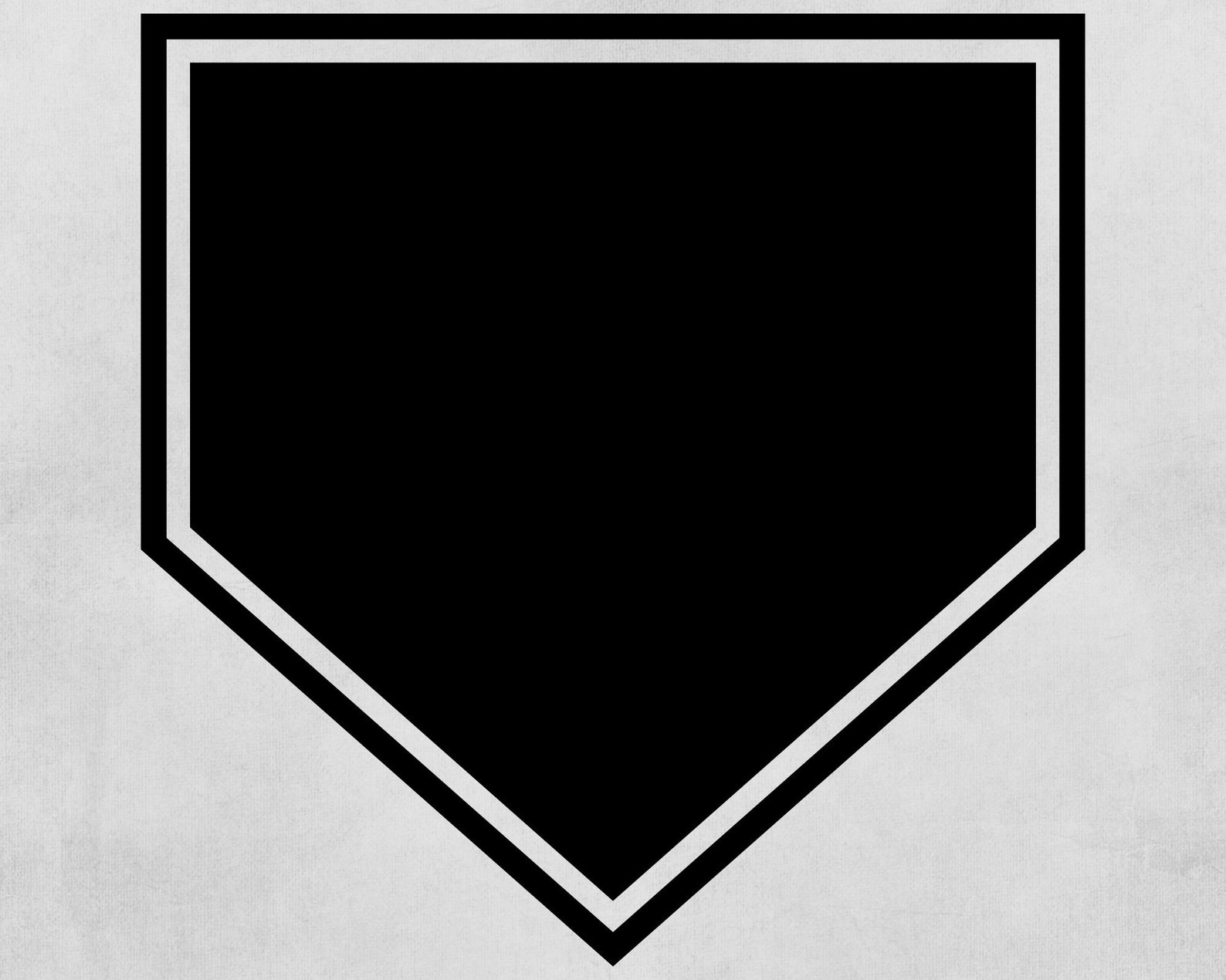 Home Plate Outline Svg Digital Download Home Plate Svg Home Etsy