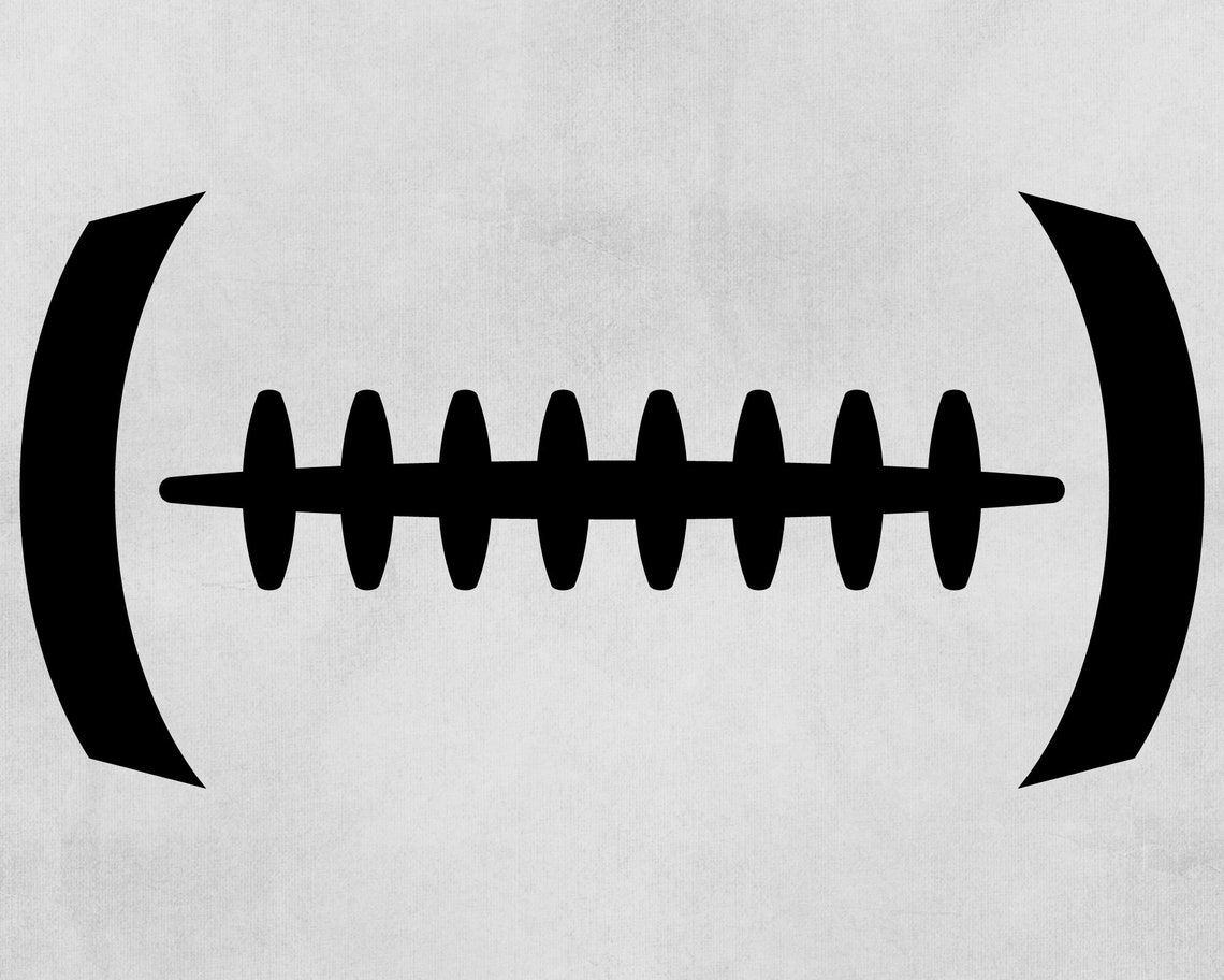 Football Laces Svg Digital Download Football Svg Circut Svg Etsy Ireland