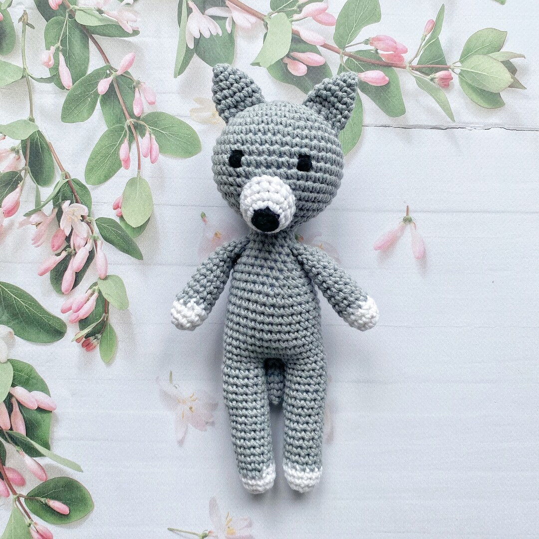 Amigurumi Pattern Wolf, Crochet Wolf Pattern, Crochet Animals Patterns ...