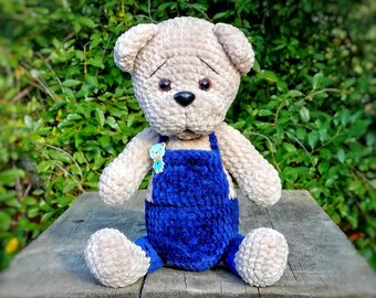 Amigurumi pattern teddy bear, Crochet bear pattern, Crochet patterns, Crochet animals, Pdf tutorial, Crochet doll pattern